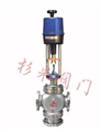 SENMI電動(dòng)三通調節閥 電動(dòng)三通閥 電子式三通調節閥